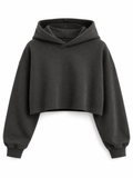 TOP NOTCH CROP HOODIE